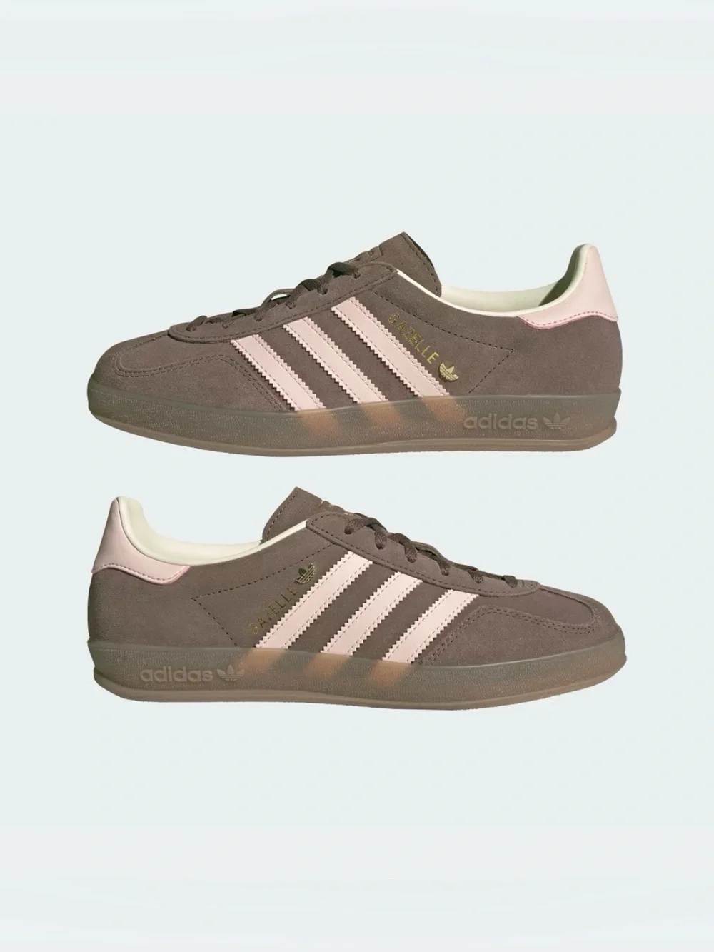 NWT adidas Gazelle Indoor JR2431 Earth Strata Pink Gum Women’s 10.5